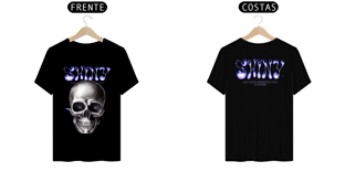 Nome do produtoCamiseta caveira y2k shiny