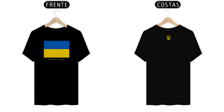 Camisa Bandeira da Ucrânia