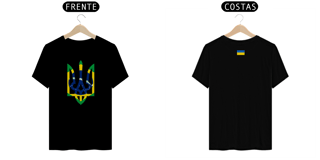 Camisa Tryzub Ucrânia-Brasil