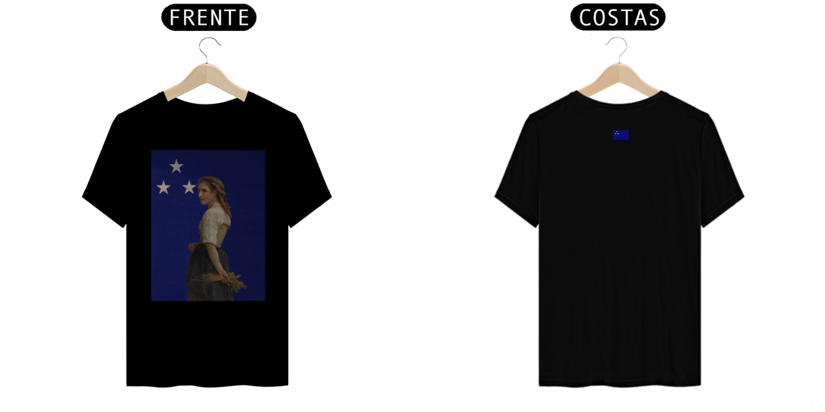 Nome do produto: Camisa Mulher Sulista Granulada