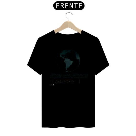 Camisa Metasploit Hack The Planet