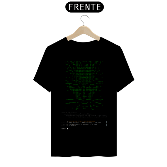 Camisa Metasploit Cyberpunk