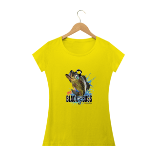Nome do produto Camiseta Clara Feminina - Black Bass