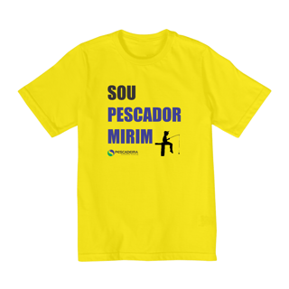 Nome do produto Camiseta Clara Infantil 10 a 14 anos - Pescador Mirim