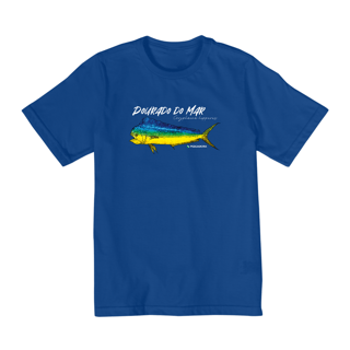 Nome do produto Camiseta Escura Infantil 10 a 14 anos - Dourado do Mar