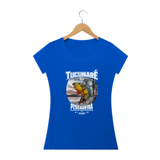 Nome do produto Camiseta Baby Long Escura - Tucunaré Açu