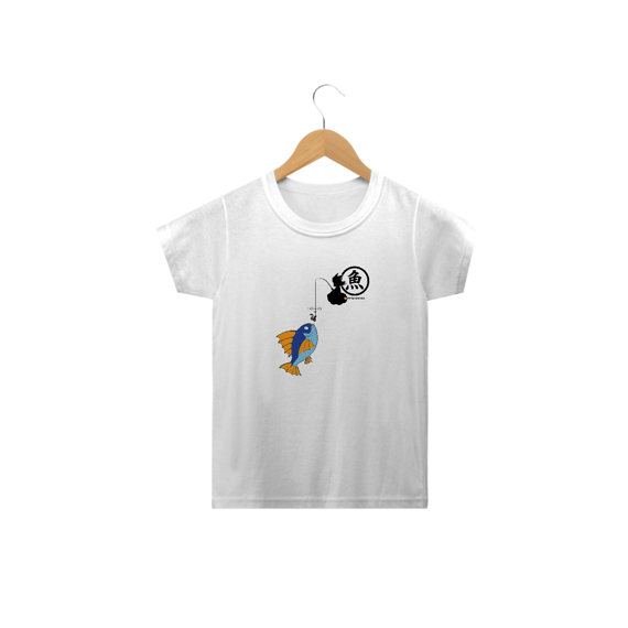 Camiseta Clara Infantil Classic - AnimePesca