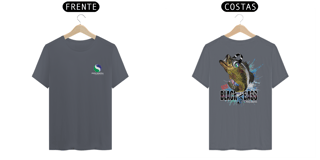Nome do produto Camiseta Escura - Black Bass (Costas)