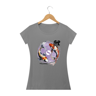 Nome do produto Camiseta Clara Feminina - Koi 