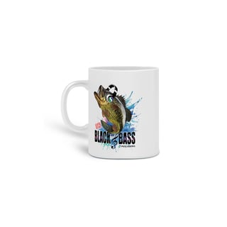 Caneca Porcelana -  Black Bass