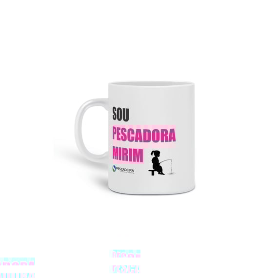Caneca Porcelana - Pescadora Mirim