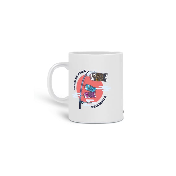 Caneca Porcelana - Koi