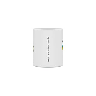 Nome do produto Caneca Porcelana - Dourado do Mar