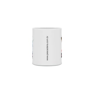 Nome do produto Caneca Porcelana -  Black Bass