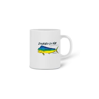 Nome do produto Caneca Porcelana - Dourado do Mar