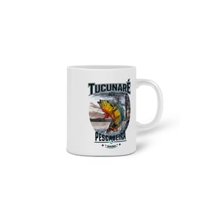 Nome do produto Caneca Porcelana - Tucunaré Açu
