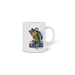 Nome do produto Caneca Porcelana -  Black Bass