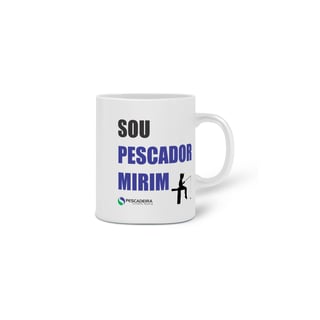 Nome do produto Caneca Porcelana - Pescador Mirim