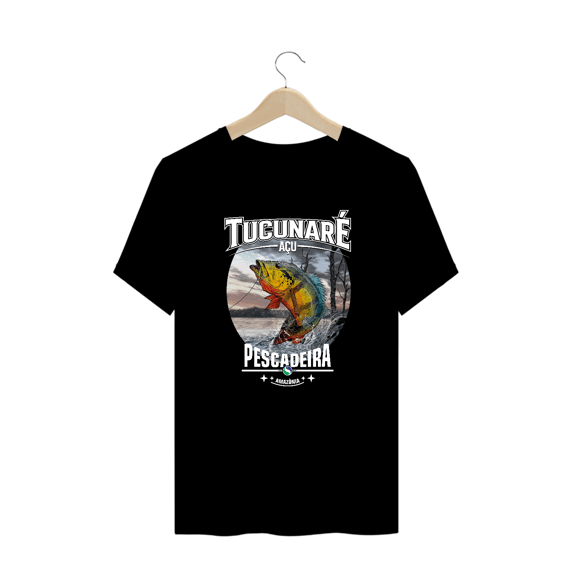 Camiseta Escura Plus Size - Tucunaré Açu