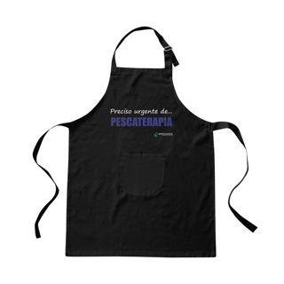 Avental Preto - Pescaterapia