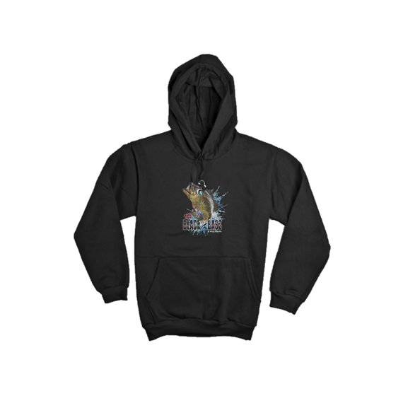 Moletom Preto Canguru Unissex - Black Bass