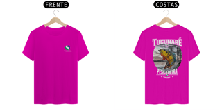 Nome do produto Camiseta Escura - Tucunaré Açu (Costas)