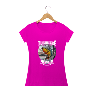 Nome do produto Camiseta Baby Long Escura - Tucunaré Açu