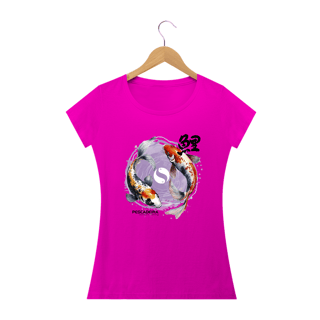 Nome do produto Camiseta Clara Feminina - Koi 