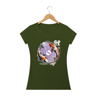 Nome do produto Camiseta Escura Feminina - Koi