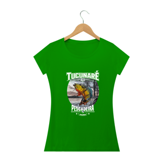 Nome do produto Camiseta Baby Long Escura - Tucunaré Açu