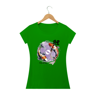 Nome do produto Camiseta Clara Feminina - Koi 