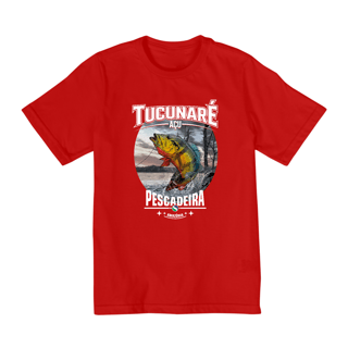 Nome do produto Camiseta Escura Infantil 2 a 8 anos - Tucunaré Açu