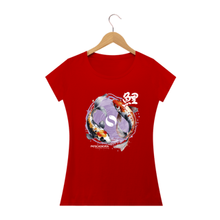 Nome do produto Camiseta Escura Feminina - Koi