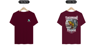 Nome do produto Camiseta Escura - Tucunaré Açu (Costas)