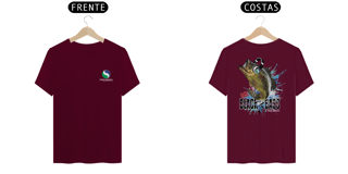 Nome do produto Camiseta Escura - Black Bass (Costas)
