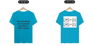 Nome do produto T-Shirt - Ctrl C / Ctrl V