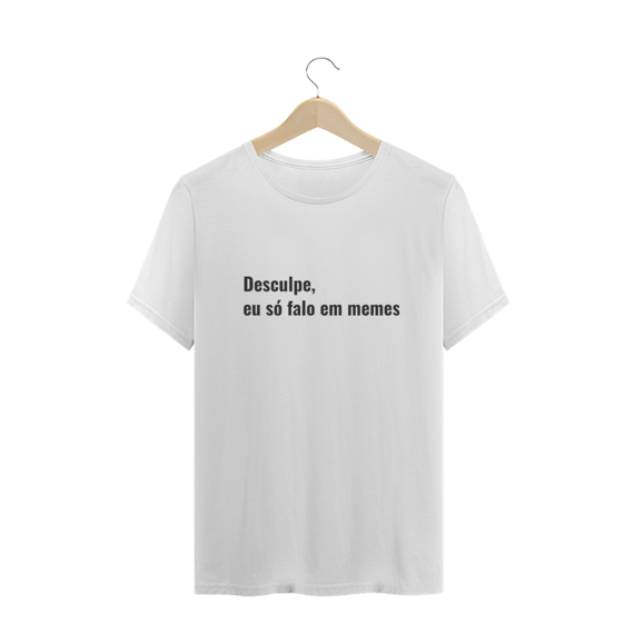 T-Shirt Plus Size Desculpe