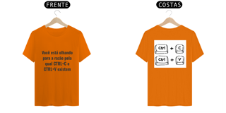 Nome do produto T-Shirt - Ctrl C / Ctrl V