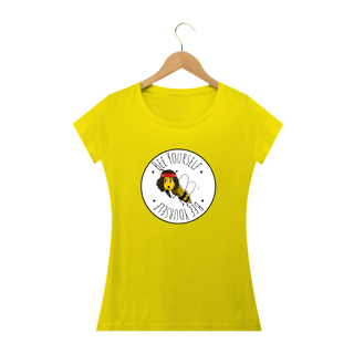 Nome do produto Camiseta BeeYourself Feminina Baby Look