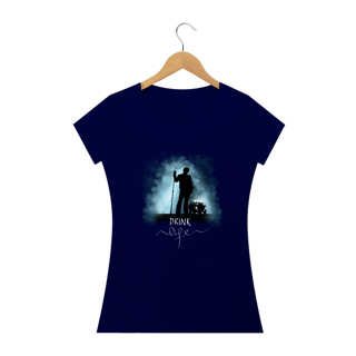 Nome do produto Camiseta Drink Life Feminina Baby Look 
