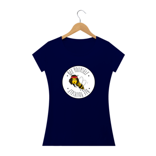Nome do produto Camiseta BeeYourself Feminina Baby Look