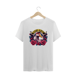 Nome do produto Camiseta Gansos Rosas Plus Size