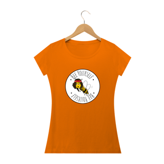Nome do produto Camiseta BeeYourself Feminina Baby Look