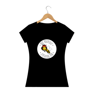 Nome do produto Camiseta BeeYourself Feminina Baby Look