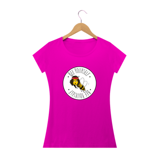Nome do produto Camiseta BeeYourself Feminina Baby Look