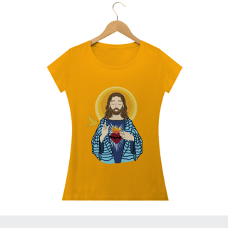 Nome do produto CAMISETA FEM. -- SAGRADO CORAÇÃO DE JESUS