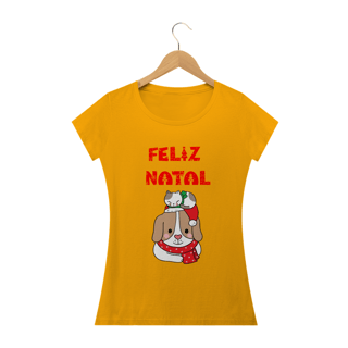 Nome do produto CAMISETA PETS - FELIZ NATAL