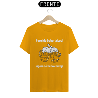 Nome do produto CAMISETA CERVEJA - PAREI DE BEBER