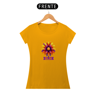 Nome do produto CAMISETA FEM. - FLOR COLORIDA
