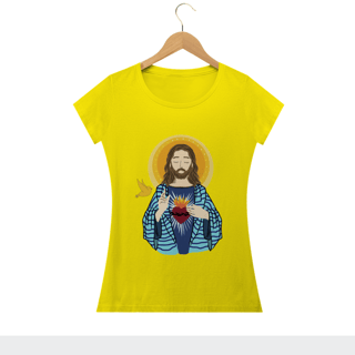 Nome do produto CAMISETA FEM. -- SAGRADO CORAÇÃO DE JESUS